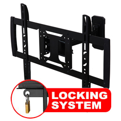 A433ABLK Professional Single Arm Cantilever Bracket With Locking Feature